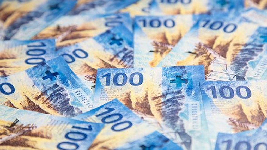 100 Franken Banknoten