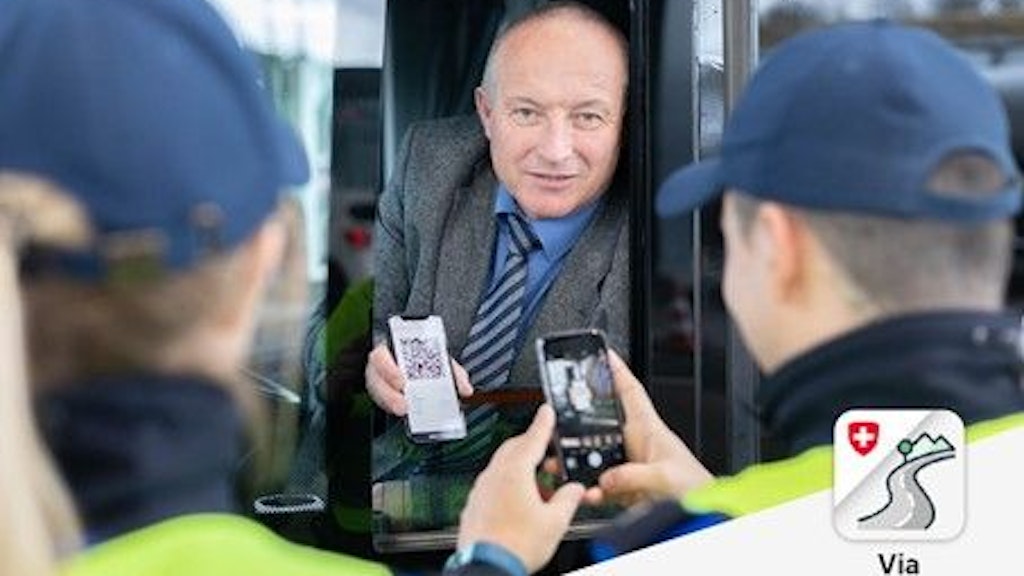 L’application VIA permet de payer les redevances sans quitter la voiture