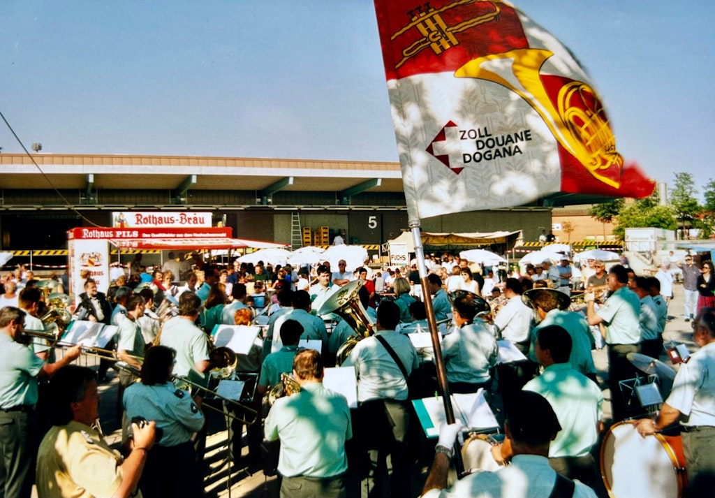 Impression vom Fest «20 Jahre BWA» im Sommer 2000