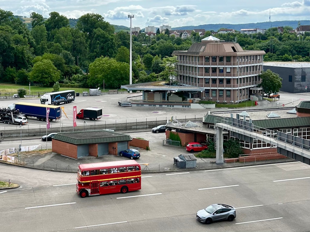 L’edificio doganale principale tedesco per gli sdoganamenti dalla Svizzera verso la Germania